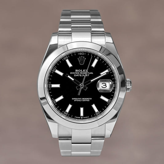 Rolex Datejust 41 Black 126300 2023