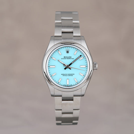Rolex Oyster Perpetual 31 Tiffany Blue 31mm 277200 2020
