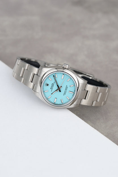 Rolex Oyster Perpetual 31 Tiffany Blue 31mm 277200 2020