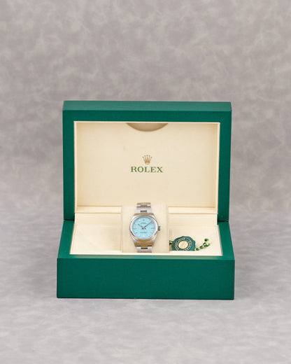 Rolex Oyster Perpetual 31 Tiffany Blue 31mm 277200 2020