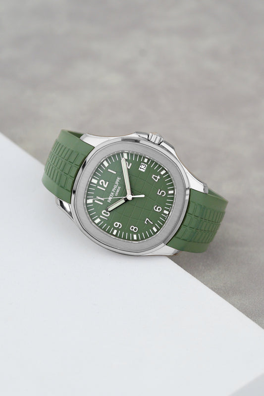 Patek Philippe Aquanaut White Gold Green Dial 42mm 5168G-010 2020
