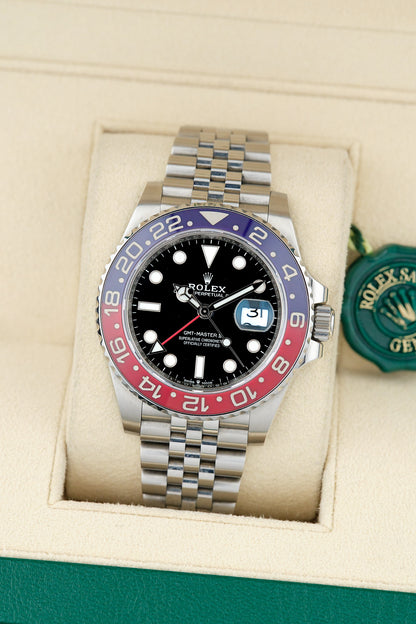 Rolex GMT-Master II Pepsi 126710BLRO 2018