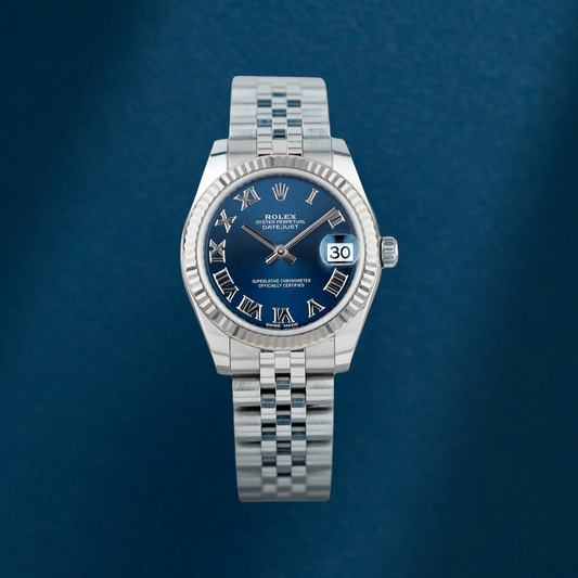 Rolex Datejust 31 Blue Roman Dial 178274 2018