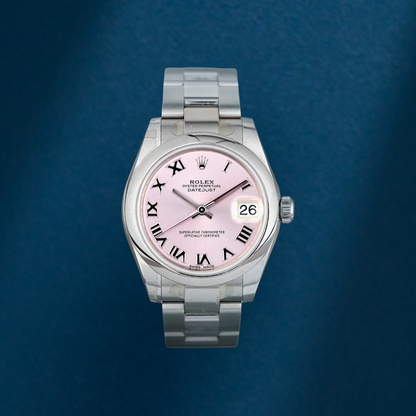 Rolex Datejust 31 Salmon Roman Dial 178240 2015