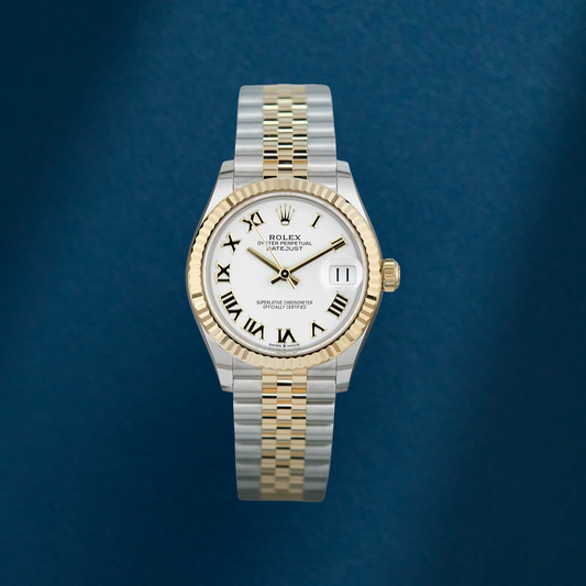 Rolex Datejust 31 Two Tone Yellow Gold White Roman 278273 2026