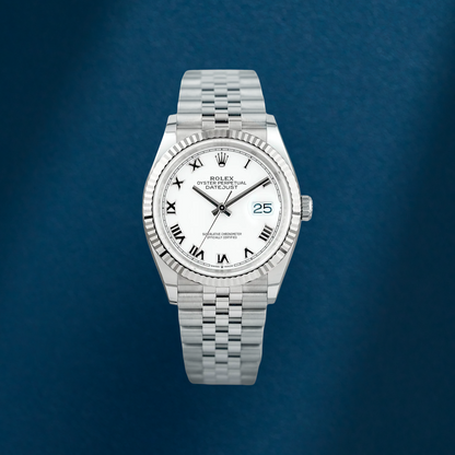 Rolex Datejust 36 White Roman 126234 2026 (Brand New)
