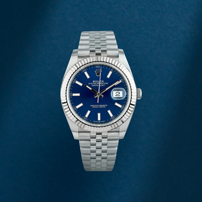 Rolex Datejust 41 Blue Dial 126334 2022