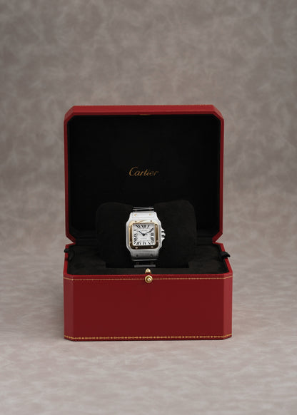 Cartier Santos Galbee Medium Two Tone W20099C4