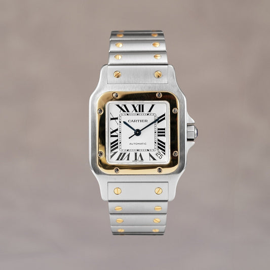 Cartier Santos Galbee Medium Two Tone W20099C4