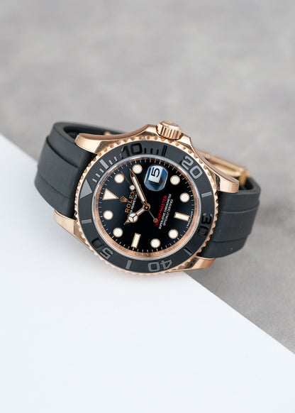 Rolex Yacht-Master 40 Rose Gold Black 116655 2016