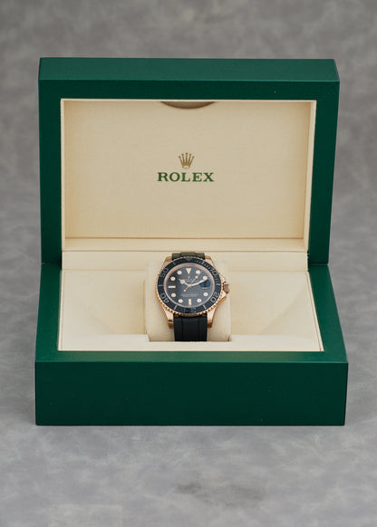 Rolex Yacht-Master 40 Rose Gold Black 116655 2016