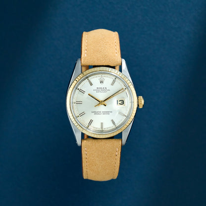 Rolex Datejust 36 Silver Stick Dial 1601 1978