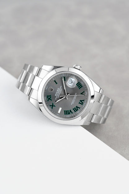Rolex Datejust 41 Wimbledon Smooth 41mm 126300 2021