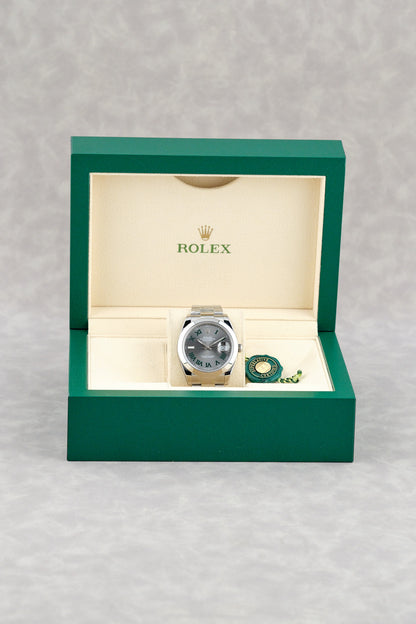 Rolex Datejust 41 Wimbledon Smooth 41mm 126300 2021