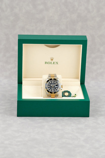 Rolex Sea-Dweller 43 Two Tone Yellow Gold Black 126603 2021