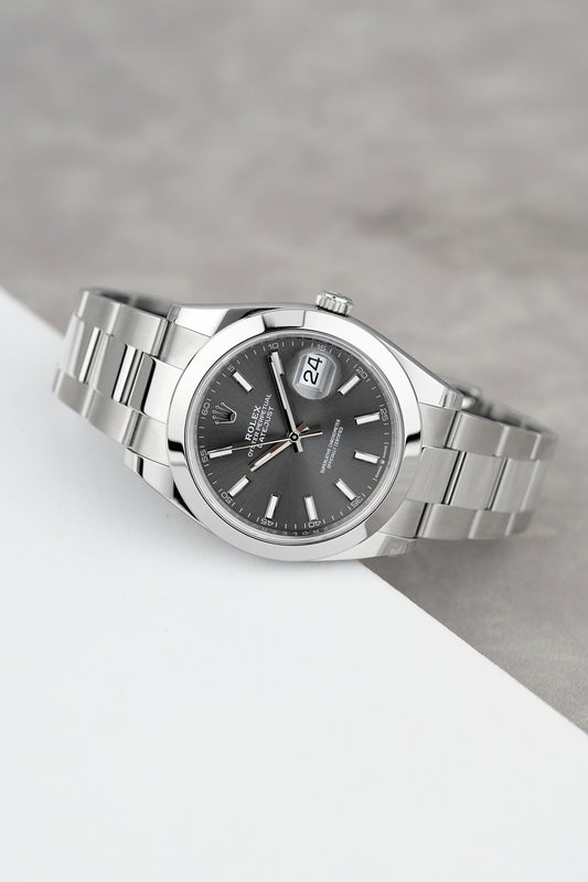 Rolex Datejust 41 Rhodium Dial 126300 2026 (Brand New)