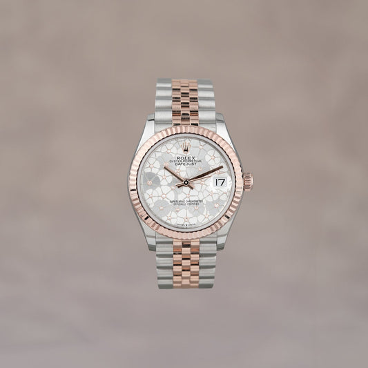Rolex Datejust 31 Two Tone Everose White Sakura Dial 278271 2023