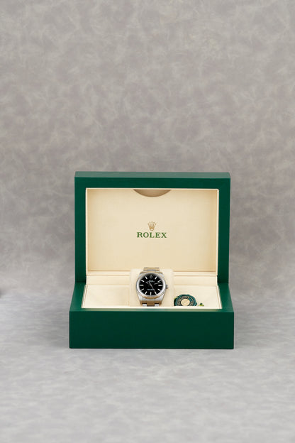 Rolex Oyster Perpetual 34 Black Dial 34mm 114200 2018