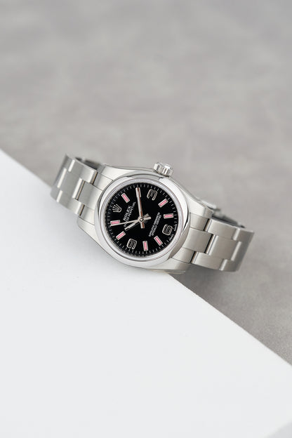 Rolex Oyster Perpetual 26 Black Dial 176200 2011