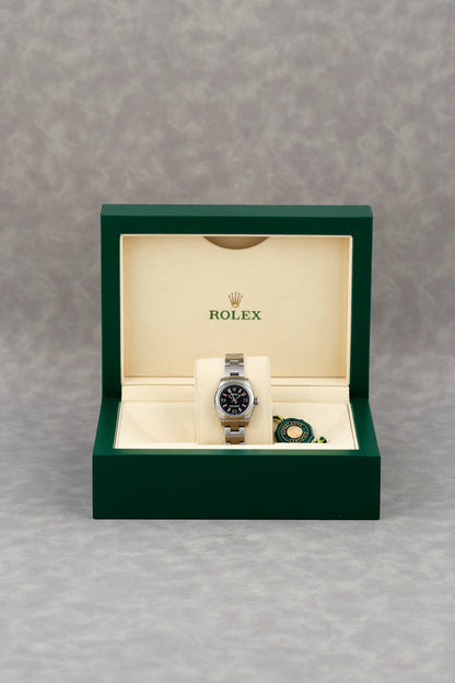 Rolex Oyster Perpetual 26 Black Dial 176200 2011
