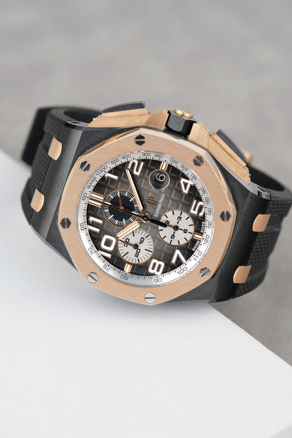 Audemars Piguet Royal Oak Off Shore 44 Rose Gold Black Dial 44mm 26405NR.OO.A002CA.01