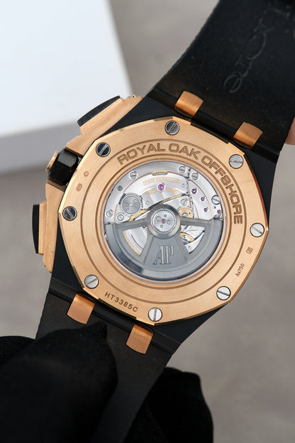 Audemars Piguet Royal Oak Off Shore 44 Rose Gold Black Dial 44mm 26405NR.OO.A002CA.01
