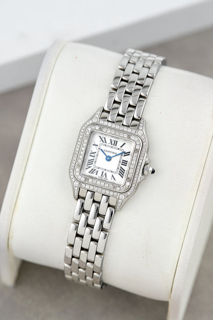 Cartier Panthere Iced Bezel Small WSPN0006 2017