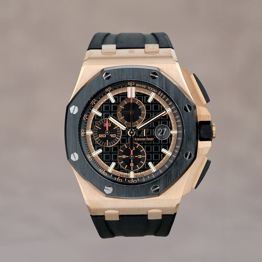 Audemars Piguet Royal Oak Off Shore RG Black 42mm 26401R0 2017