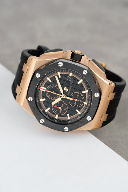Audemars Piguet Royal Oak Off Shore RG Black 42mm 26401R0 2017