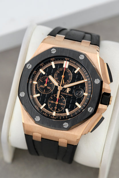 Audemars Piguet Royal Oak Off Shore RG Black 42mm 26401R0 2017