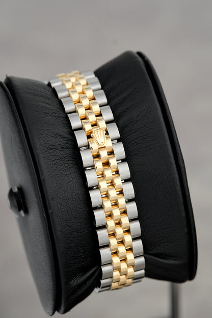 Rolex Datejust 28 Two Tone Yellow Gold Champagne w/ IX Diamonds 28mm 279173 2018