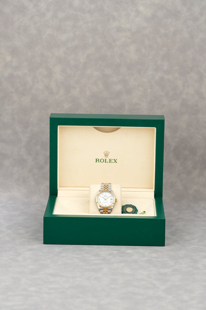 Rolex Datejust 31 Two Tone Yellow Gold White Roman 278273 2026