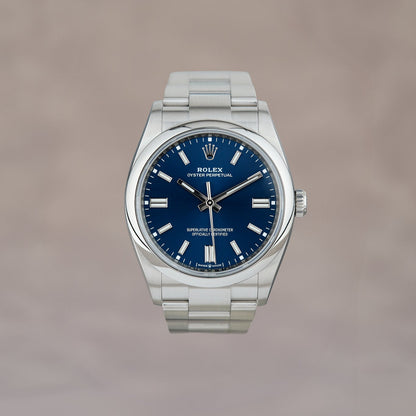 Rolex Oyster Perpetual 36 Blue Dial 126000 2022