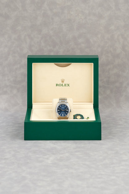 Rolex Oyster Perpetual 36 Blue Dial 126000 2022