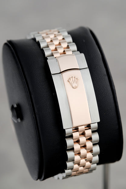 Rolex Datejust 36 Two Tone Rose Gold White Roman 126231 2025