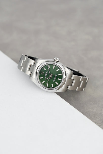 Rolex Oyster Perpetual 26 Green Dial