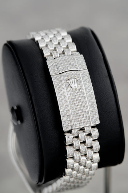Rolex Datejust 41 Iced Out Roman