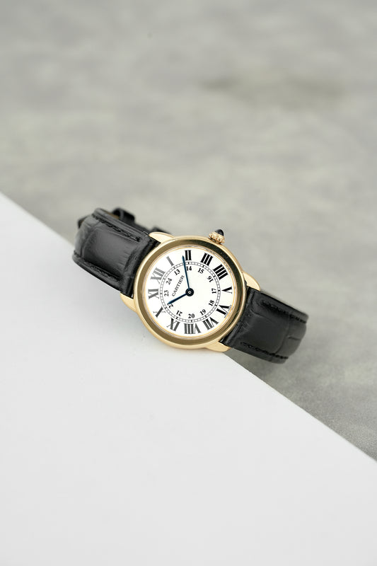 Cartier Ronde Solo Yellow Gold White Dial 29mm W6700355 2021