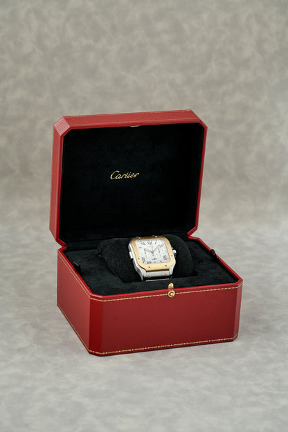 Santos De Cartier XL Two Tone Yellow Gold Chronograph XL W2SA0008 2023