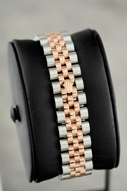Rolex Datejust 31 Two Tone Rose Gold Mother of Pearl Roman 31mm 178271 2016