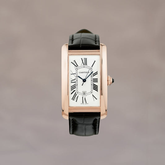 Cartier Tank Rose Gold Americane W2609156 2023