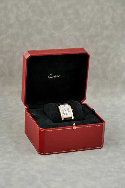 Cartier Tank Rose Gold Americane W2609156 2023