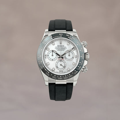 Rolex Daytona White Gold Mother of Pearl with Diamonds 40mm 116519LN 2020