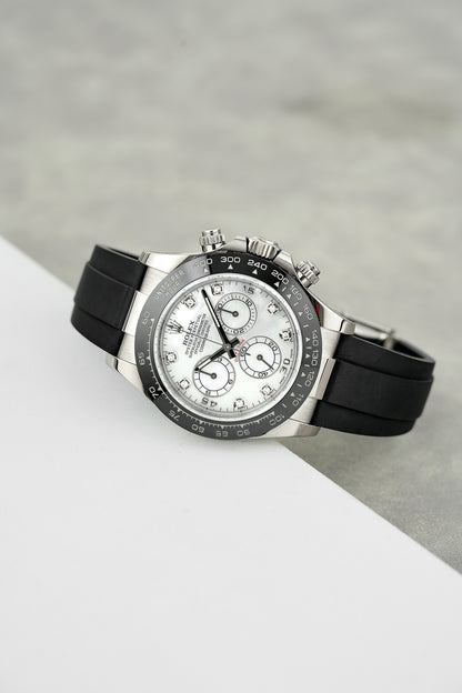 Rolex Daytona White Gold Mother of Pearl with Diamonds 40mm 116519LN 2020