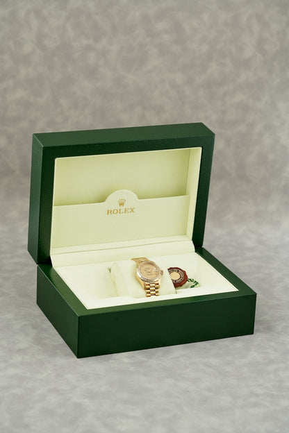Rolex Datejust 26 Full YG Champagne Roman 26mm 69178 1994
