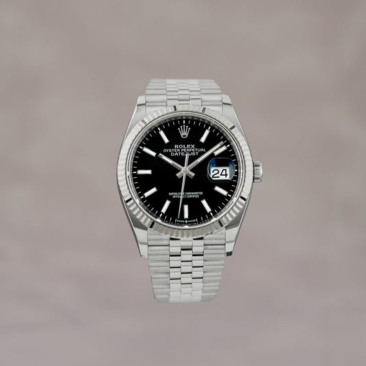 Rolex Datejust 36 Black Stick 36mm 126234 2024