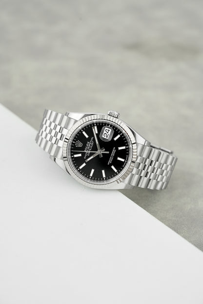 Rolex Datejust 36 Black Stick 36mm 126234 2024