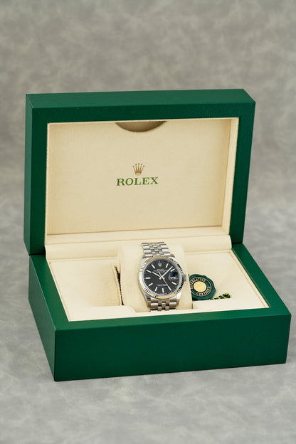 Rolex Datejust 36 Black Stick 36mm 126234 2024