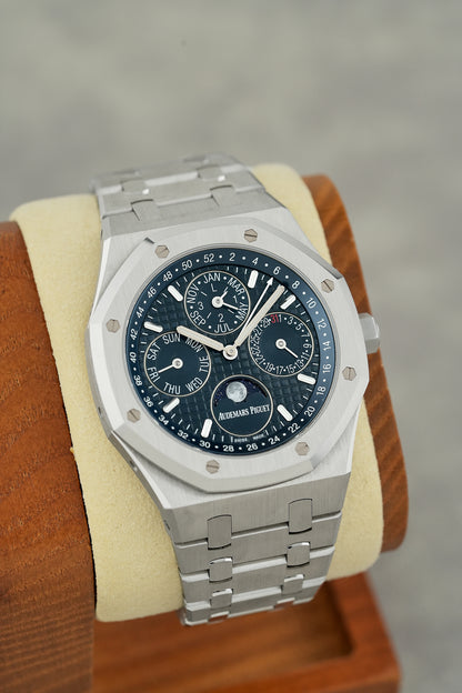 Audemar's Piguet Royal Oak Perpetual Calendar Blue