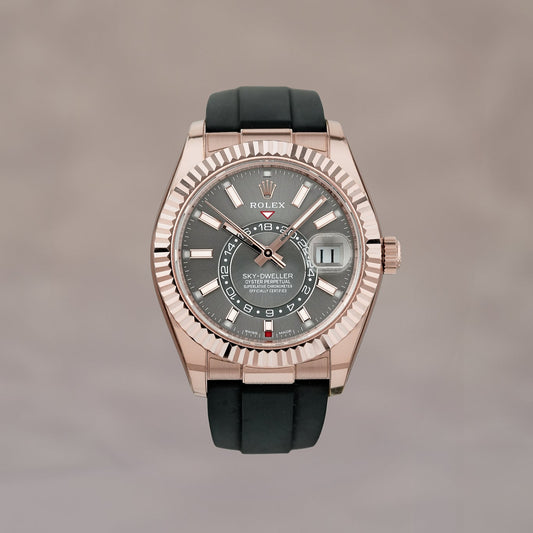 Rolex Sky Dweller 42 Rose Gold Rhodium 42mm 326235 2021